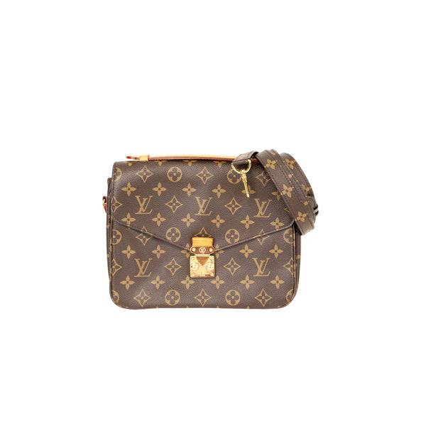 Pre-owned Louis Vuitton Monogram Pochette Metis 