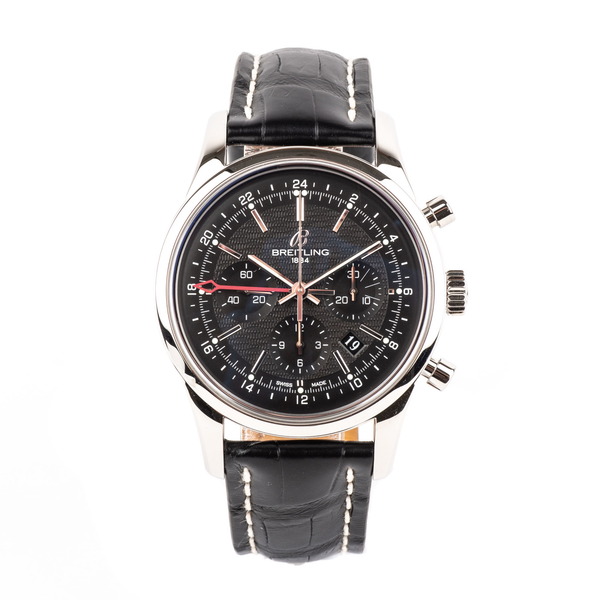 Breitling Transocean Chronograph GMT Watch