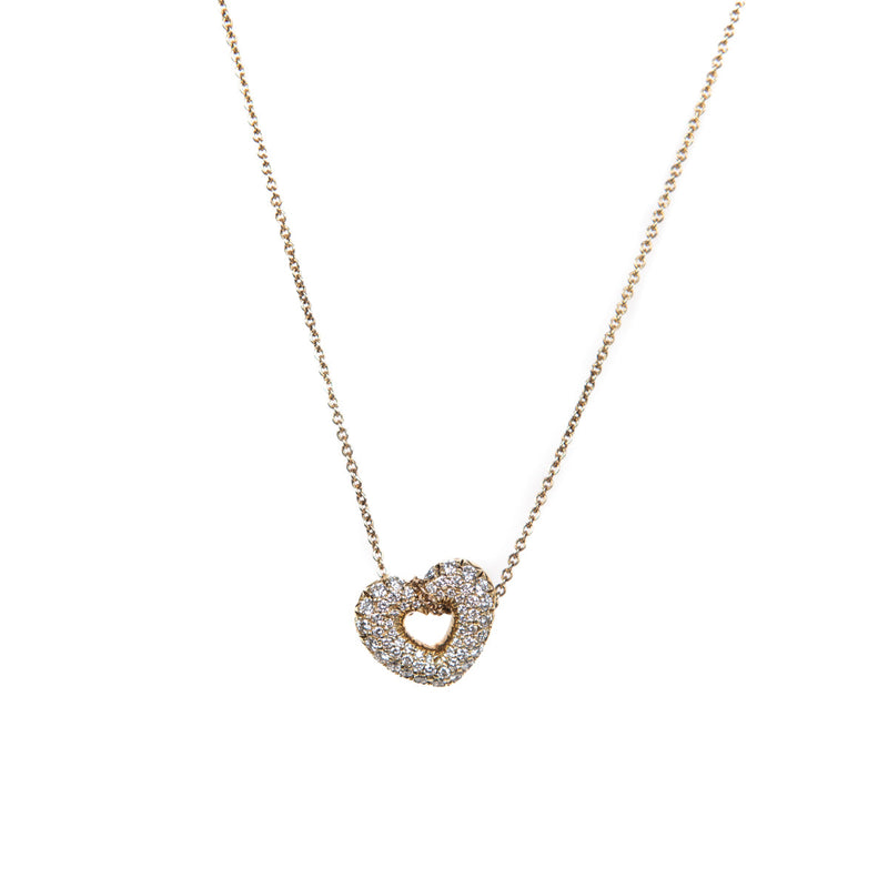 Pre-Owned Jose Hess Heartsaver Diamond Pendant