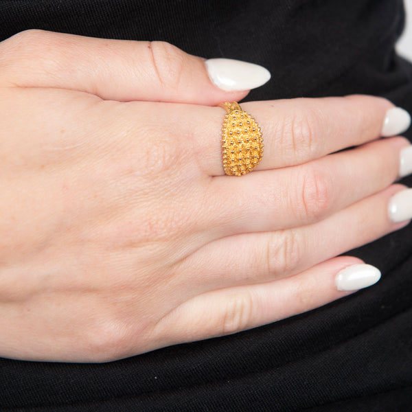 Pre-Owned Gold Dot Ring