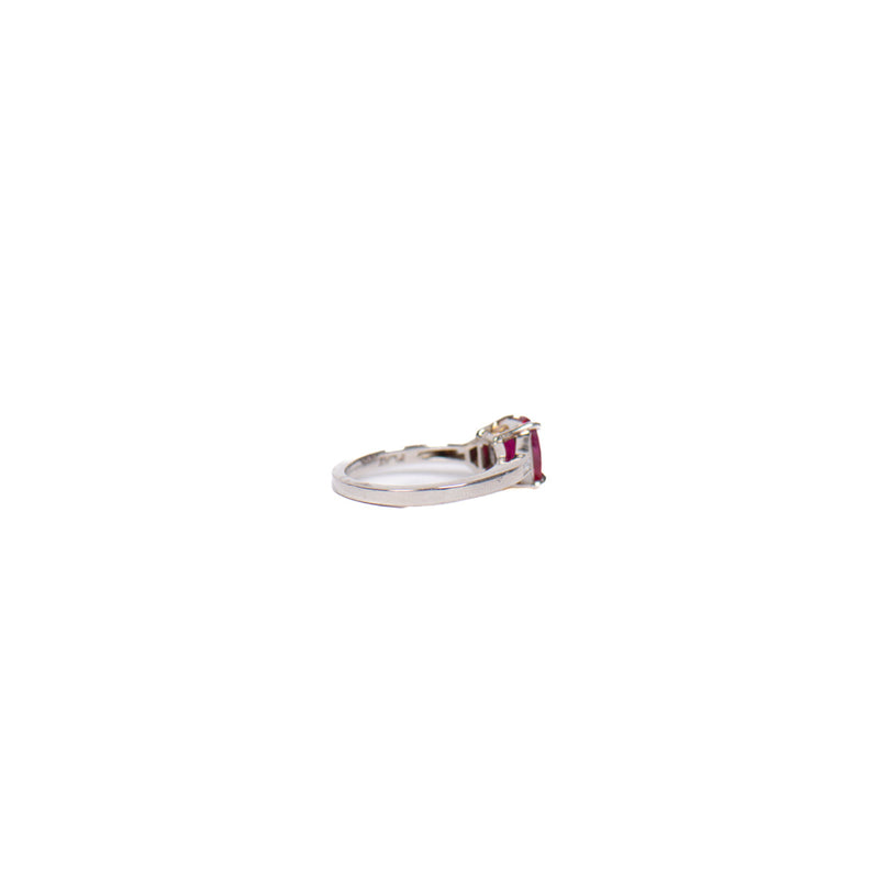 Pre-Owned Ruby and Diamond Ring