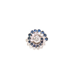 Pre-Owned Sapphire and Diamond Ring