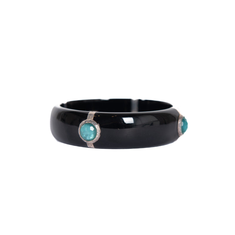 Pre-Owned Ippolita Blue Doublet Bangle