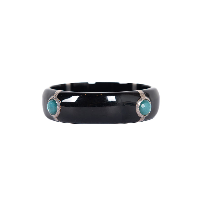 Pre-Owned Ippolita Blue Doublet Bangle