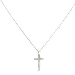 Pre-Owned Diamond Cross Pendant