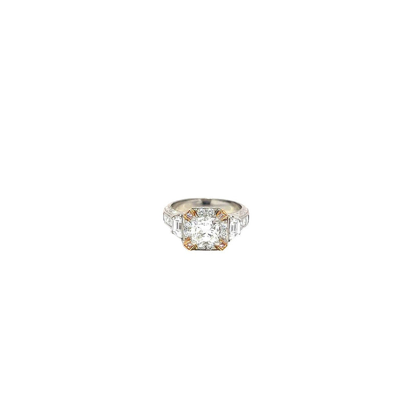 Pre-Owned Michael Beaudry Diamond Engagement Ring