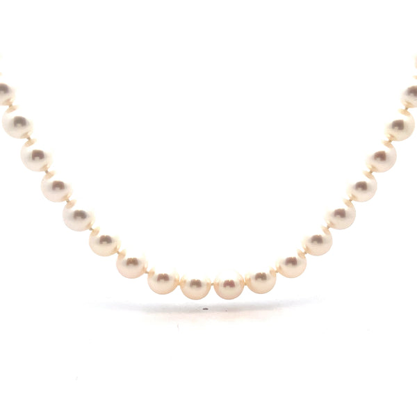 Pre-owned Pearl and Diamond Strand