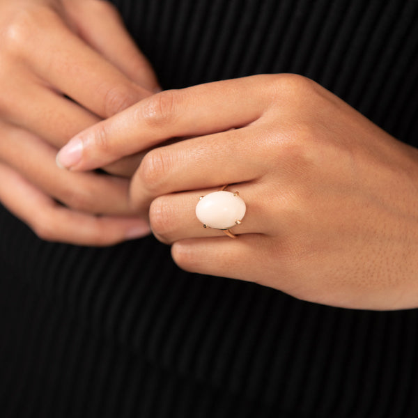 Pre-Owned Coral Ring