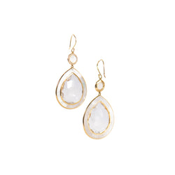 Pre-Owned Ippolita Mother of Pearl Ondine Teardrop Earrings