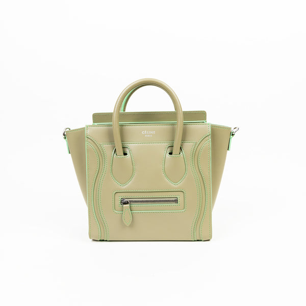 Pre-Owned Celine Nano Luggage Tote