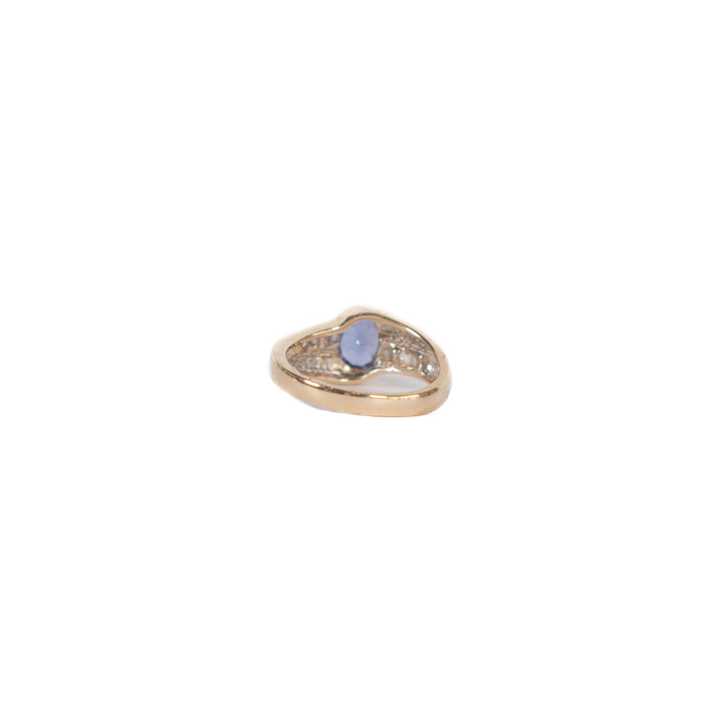 Pre-Owned Tanzanite and Diamond Ring