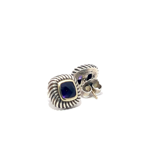 Pre-Owned David Yurman Amethyst Albion Earrings