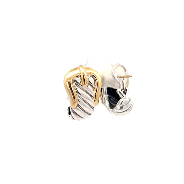 Pre-Owned David Yurman Buckle Earrings