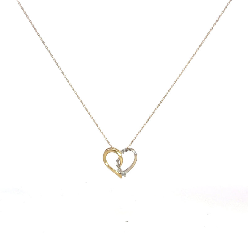 Pre-Owned Diamond Heart Pendant