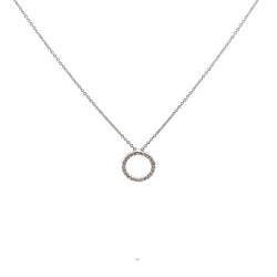 Pre-Owned Diamond Circle Pendant