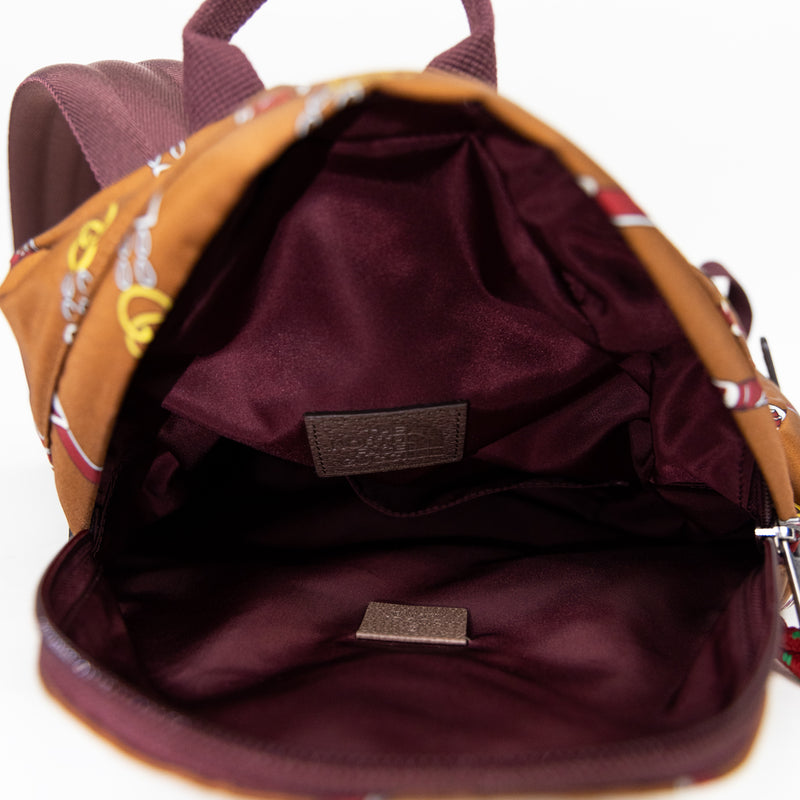 Pre-Owned Gucci x North Face Medium Cognac Backpack