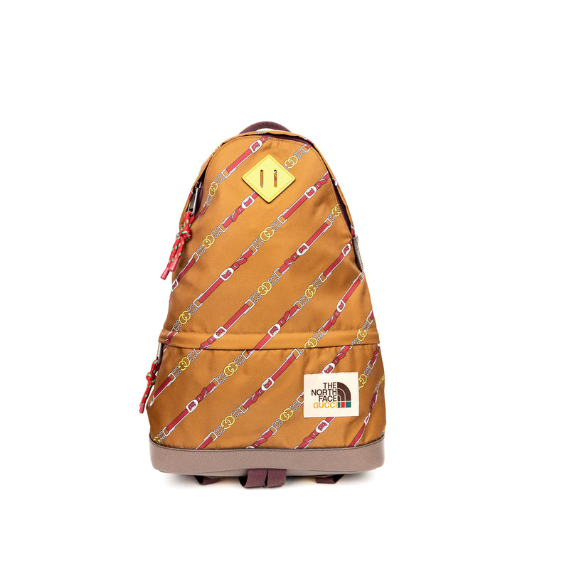 Pre-Owned Gucci x North Face Medium Cognac Backpack