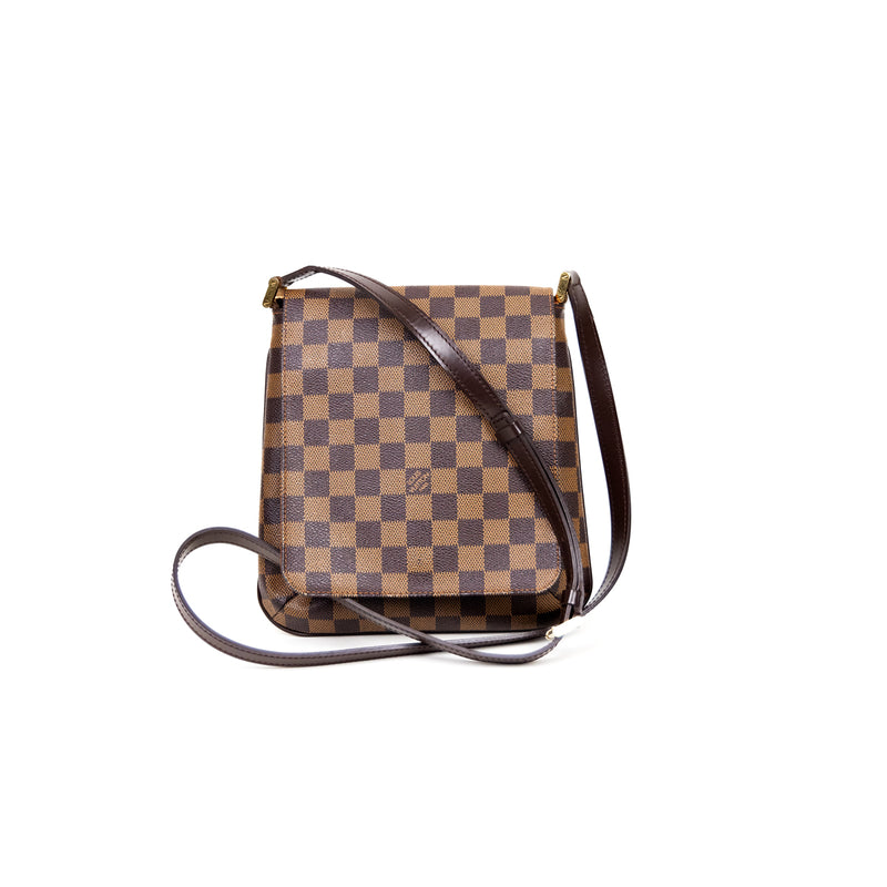 Pre-Owned Louis Vuitton Damier Ebene Mussett PM