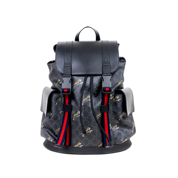 Pre-Owned Gucci GG Supreme Bestiary Backpack