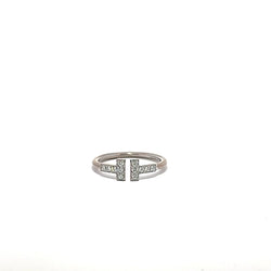 Pre-Owned Tiffany & Co. Diamond Wire T Ring