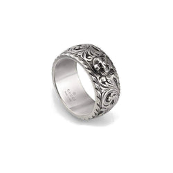 Gucci Garden Aureco Silver Gatto Ring