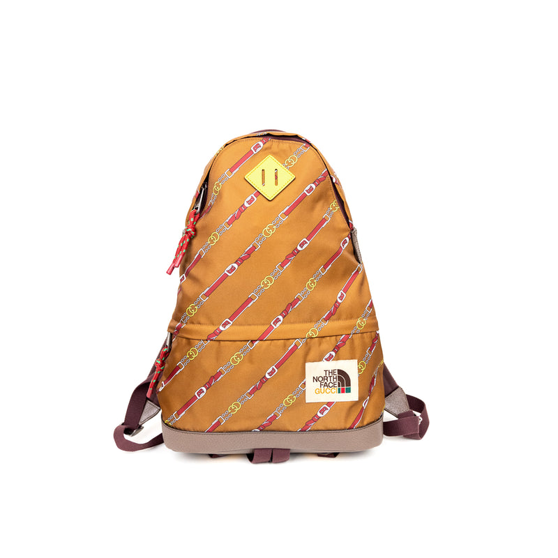 Pre-Owned Gucci x North Face Medium Cognac Backpack