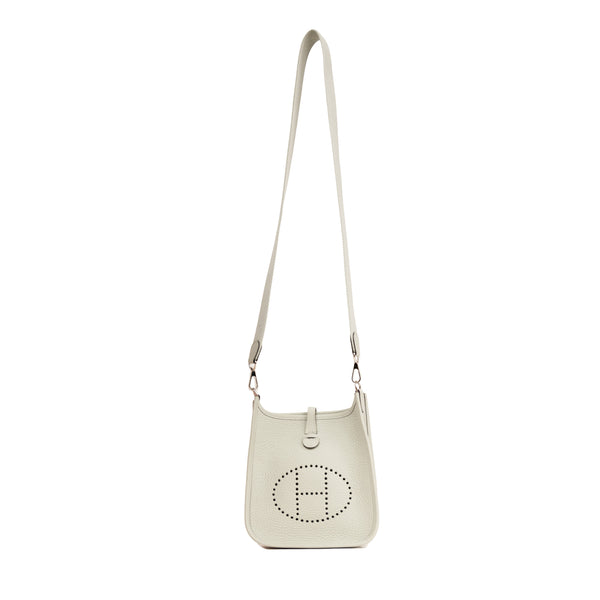 Pre-Owned Hermes Evelyne TPM Gris Neve