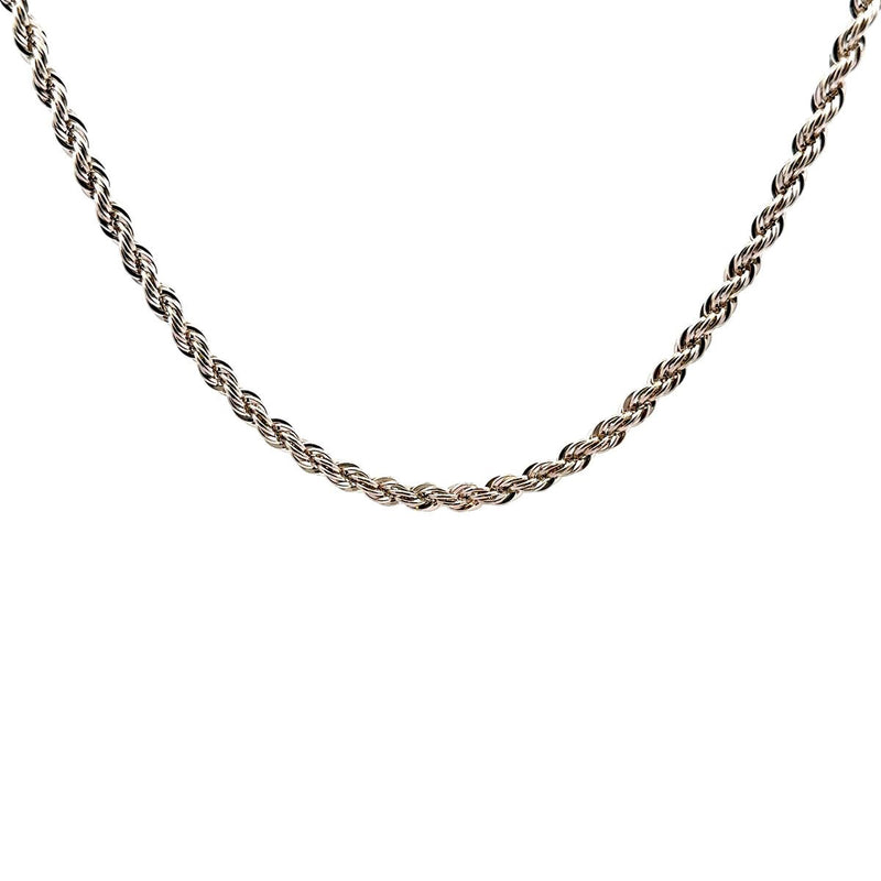 $800 SSLVR T&CO 30" 4.8MM ROPE CHAIN