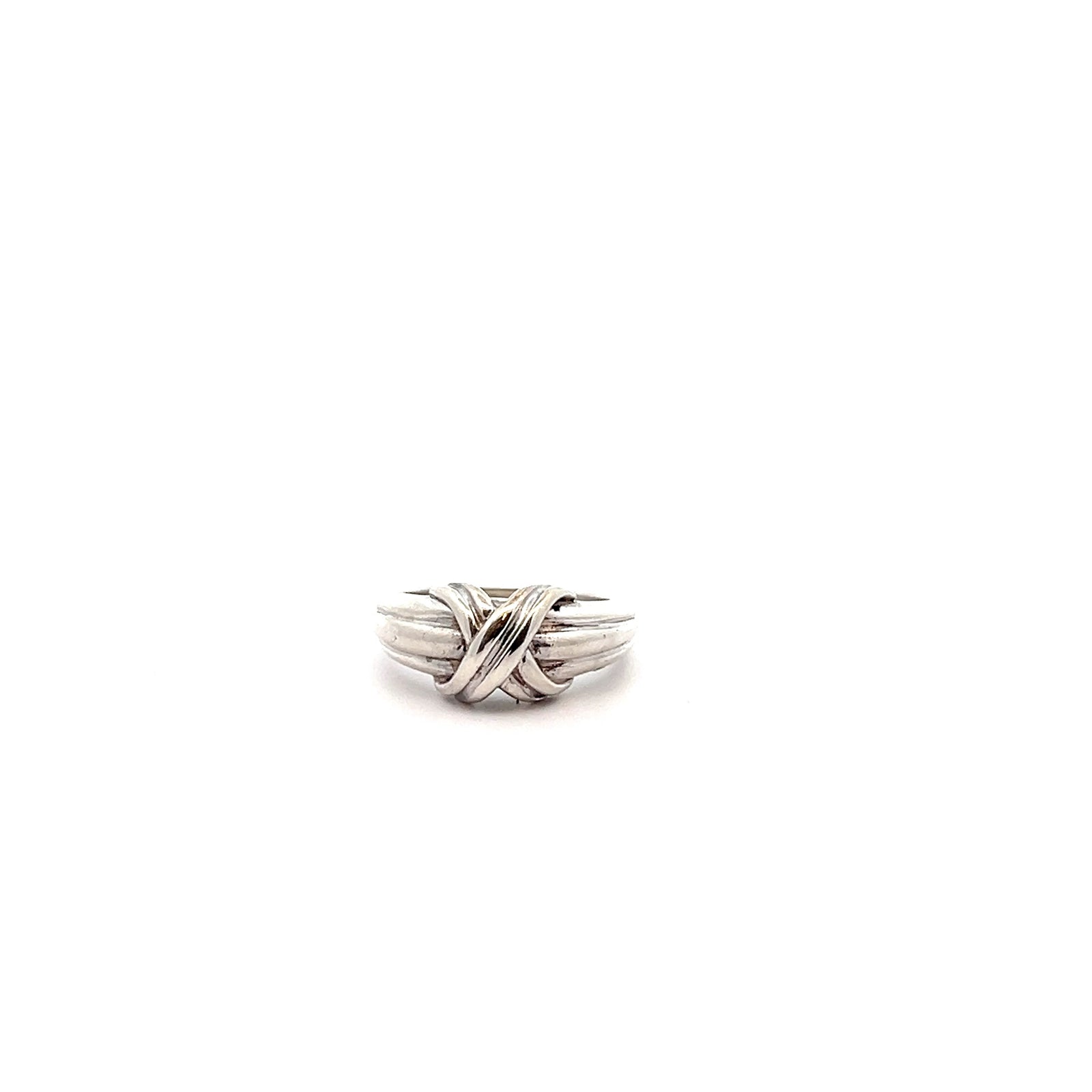 Tiffany Co Signature sale Sterling Silver Ring