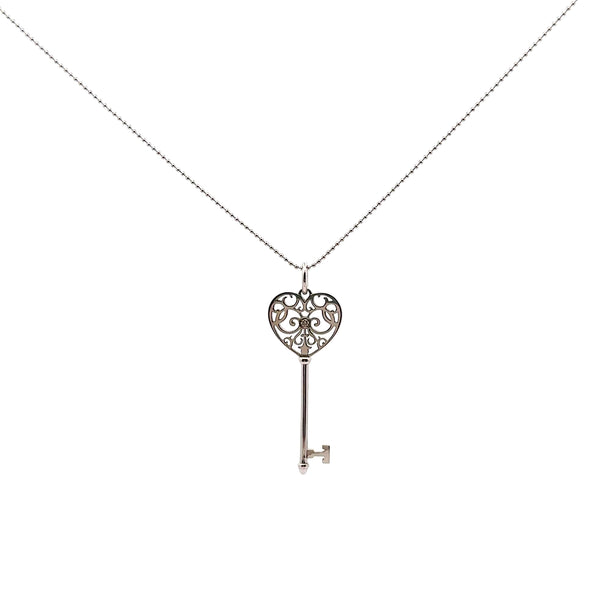 Pre-Owned Tiffany & Co. Diamond Enchant Key Pendant