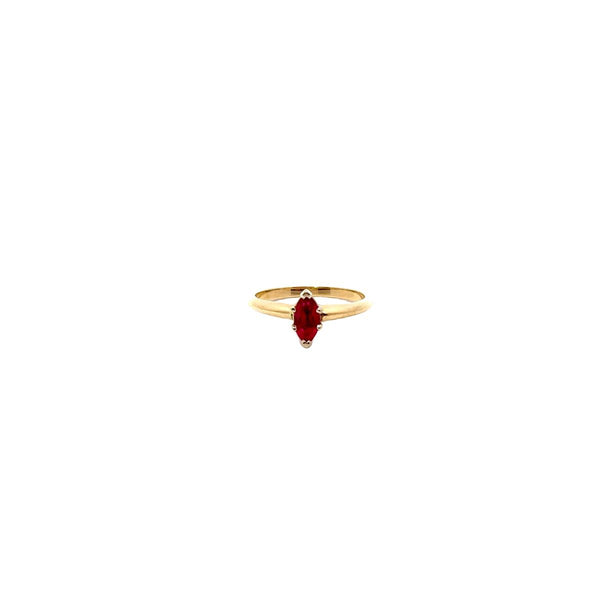 Pre-Owned Synthetic Ruby Ring