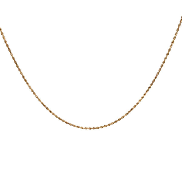 Pre-Owned Yellow Gold Rope Chain