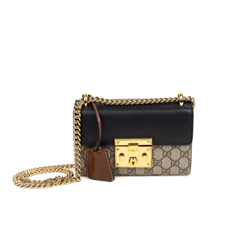 Pre-Owned Gucci Padlock Small GG Shoulder Bag