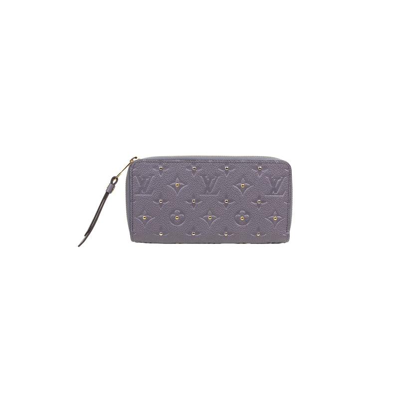 Pre-Owned Louis Vuitton Empreinte Studded Zippy Wallet