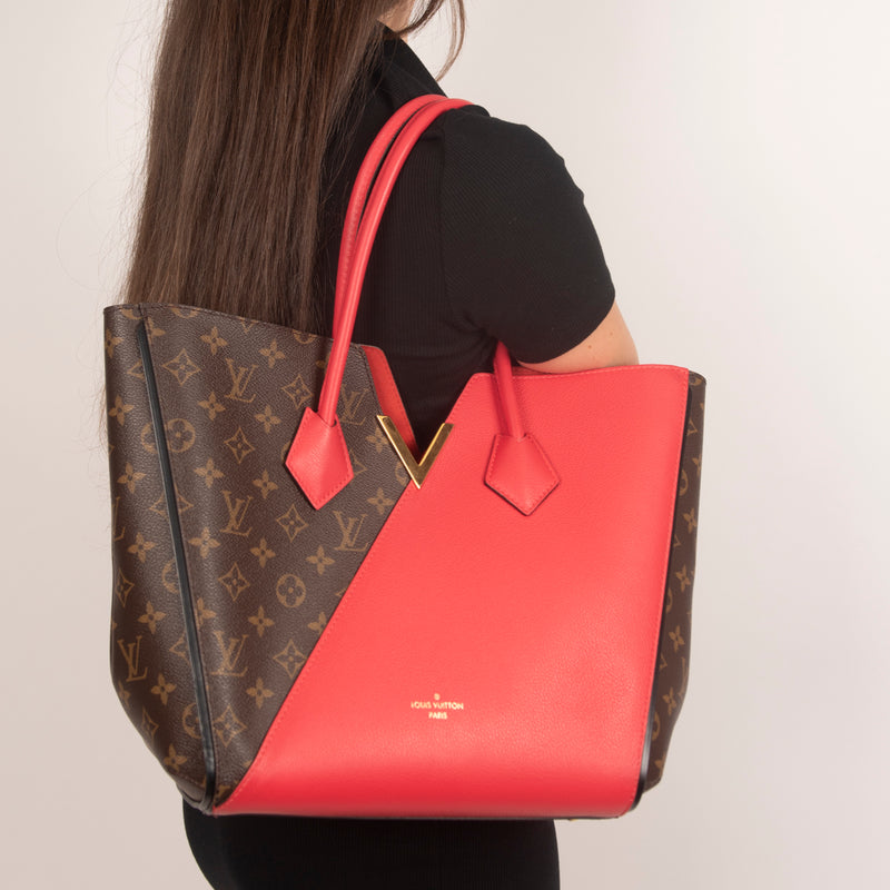 Pre-Owned Louis Vuitton Monogram Calfskin Kimono Tote