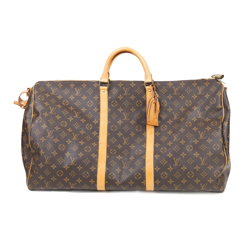 Pre-Owned Louis Vuitton Monogram Keepall Bandouliere 60