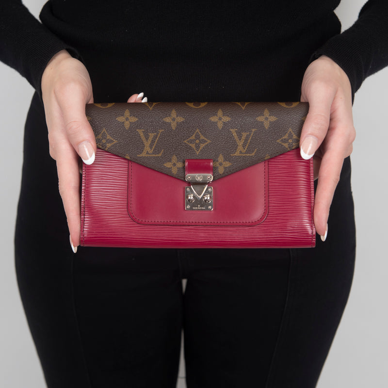 Pre-Owned Louis Vuitton Marie Rose Monogram Epi Wallet