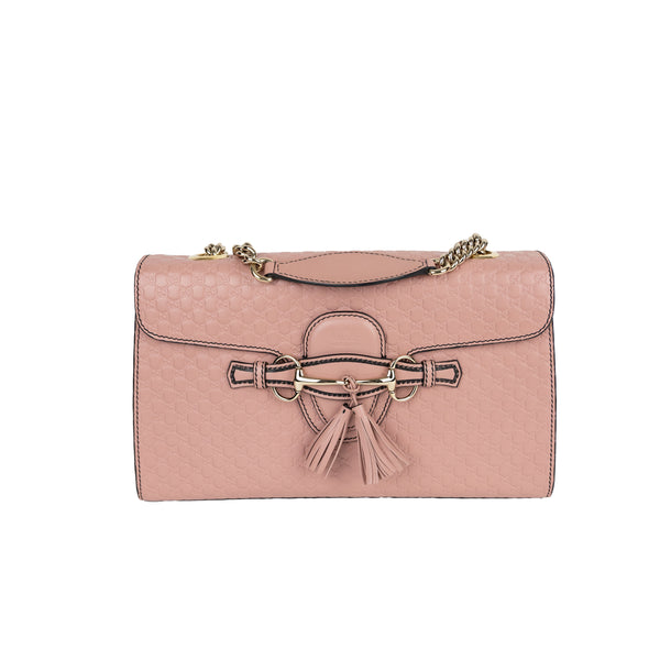 Pre-Owned Gucci Emily Medium Chain Shoulder Bag