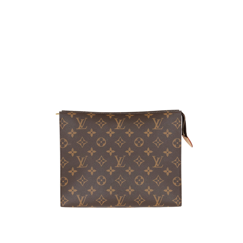 Pre-Owned Louis Vuitton Monogram Toiletry Pouch 26