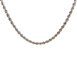 $800 SSLVR T&CO 30" 4.8MM ROPE CHAIN