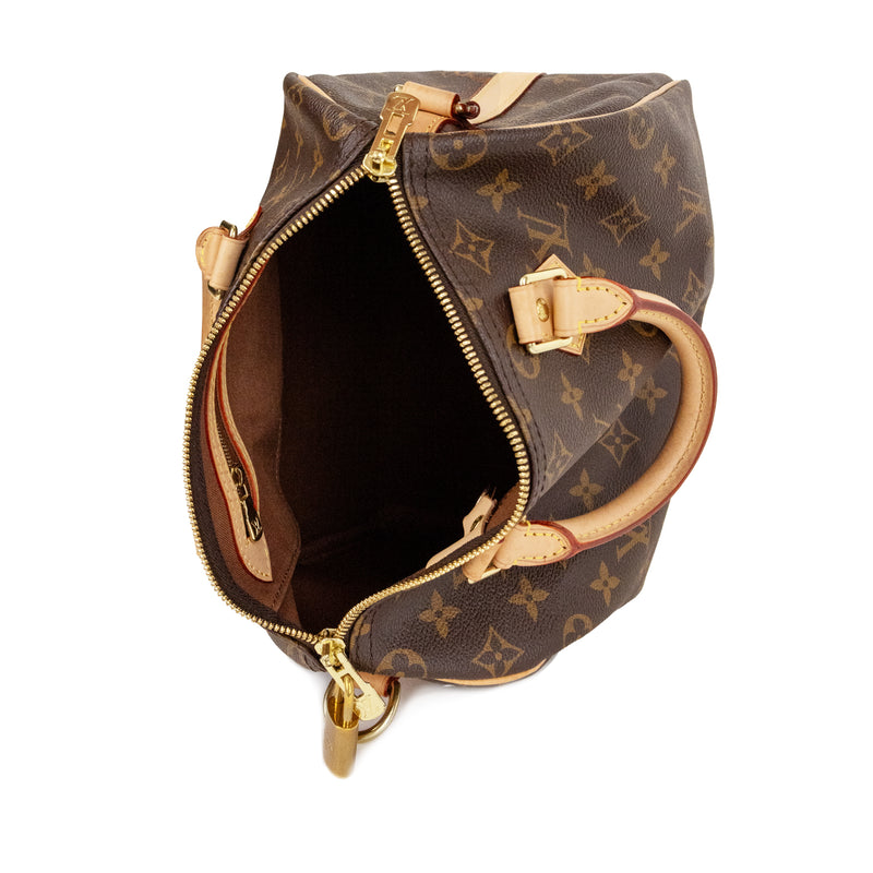 Pre-Owned Louis Vuitton Monogram Speedy Bandouliere 25