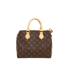 Pre-Owned Louis Vuitton Monogram Speedy Bandouliere 25