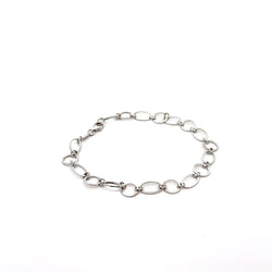 Pre-Owned Oval and Round Link Bracelet