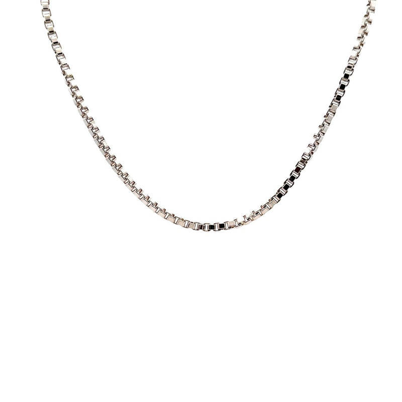 Pre-Owned Tiffany & Co. Venetian Box Link Chain