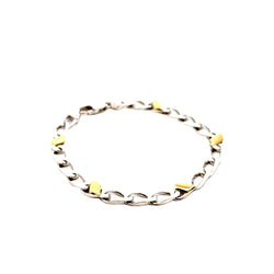 Pre-Owned Tiffany & Co. Two-Tone Figaro Bracelet