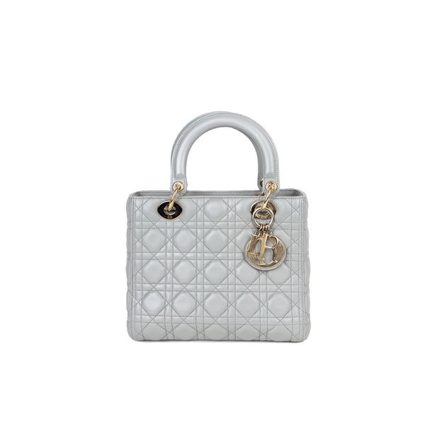 Pre-Owned Christian Dior Medium Lady Dior