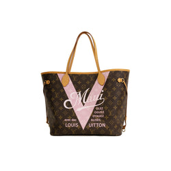 Pre-Owned Louis Vuitton Limited Edition Maui Cities V Neverfull