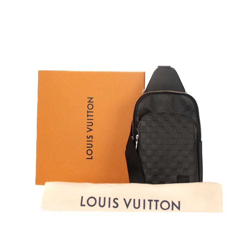 Pre-Owned Louis Vuitton Damier Infini Avenue Slingbag