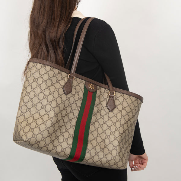 Pre-Owned Gucci Ophidia Medium Tote