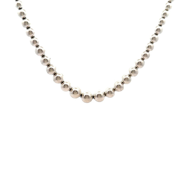 Pre-Owned Tiffany & Co. Graduated Hardwear Ball Necklace